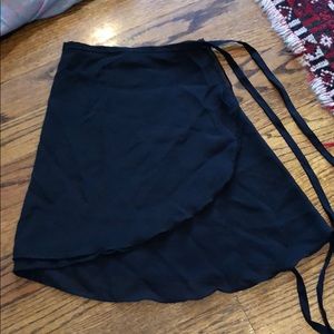 pretty dance wrap skirt, one size
